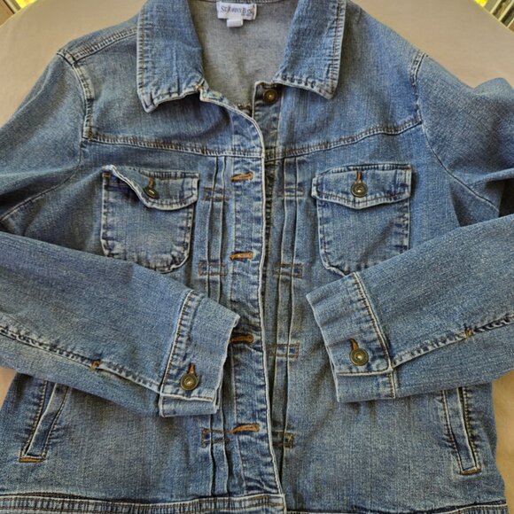 St John's Bay 90s Jean jacket Size XL - Picture 2 of 8